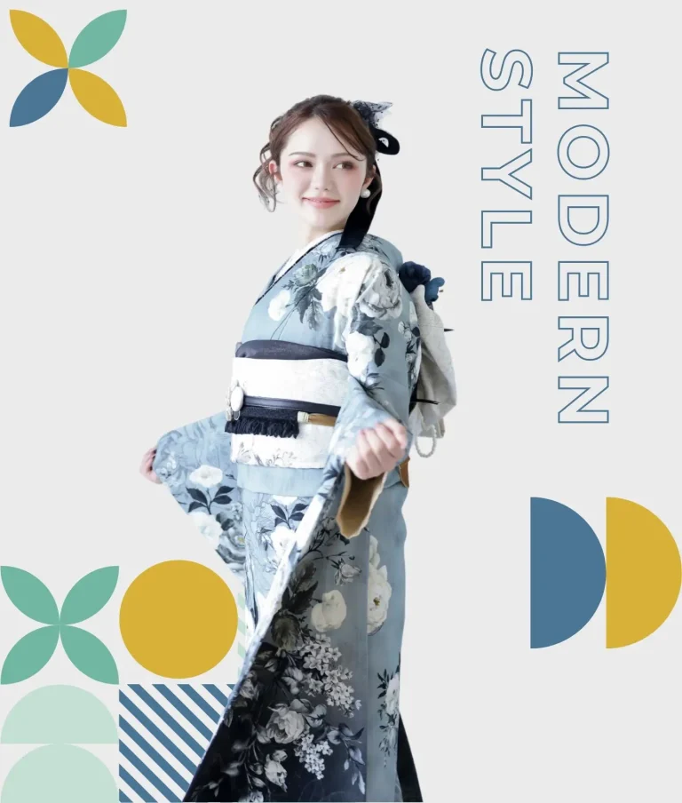 スタジオエミュ 振袖 モダンスタイル